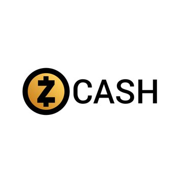 The Zcash (ZCASH) cryptocurrency logo featuring a stylized 'Z' in a gold circle next to black lettering.