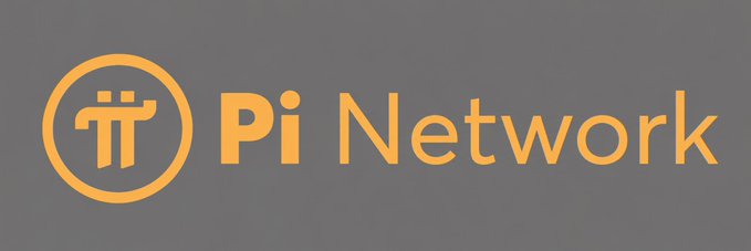 The Pi Network logo featuring a stylized π symbol next to the text 'Pi Network' in gold against a gray background.