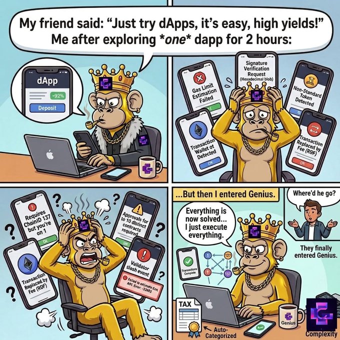 The image depicts a cartoon monkey sitting at a desk with various electronic devices, including a laptop computer, cell phone, tablet, and other gadgets. The monkey appears to be overwhelmed by the complexity of these devices and is surrounded by numerous screens displaying different information or applications. The text in the image suggests that the monkey might be experiencing difficulties navigating through this digital environment, possibly due to its lack of experience with such advanced technology. This cartoon serves as a humorous commentary on the challenges faced by those who are not familiar with modern gadgets and devices.