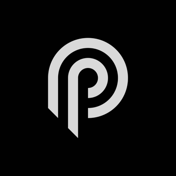 The image displays the Pyth Network logo—a stylized "P" monogram in light gray on a black background—representing the oracle network that Nasdaq has selected to distribute its TotalView market data to onchain and software-native markets.