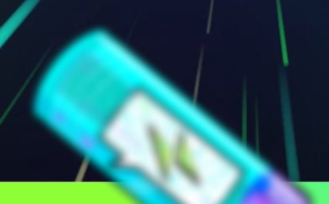 The image features a blue object with a white speech bubble containing the text "Energy mark inside the speech bubble Was it Shaken (shaken)?". The speech bubble appears to be floating or moving, suggesting that it might have been created using motion-based animation techniques. This could imply that the post is related to an animated video or game featuring energy marks and their effects on objects within a speech bubble.