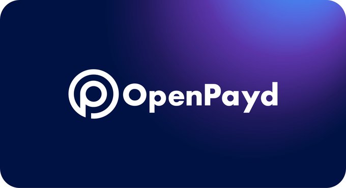 The white 'OpenPayd' logo displayed on a dark blue and purple gradient background.