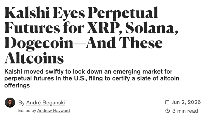 The image shows the front page of a news article about the future of cryptocurrency, specifically mentioning Bitcoin and Ethereum. The main content of the image explains that Kal Shi has decided to move his assets from Bitcoin to Ethereum based on the belief that Ethereum will become more regulated over time. This change in investment is expected to result in a shift towards a more established market for Ether coins rather than the speculative nature of Bitcoin. The article also mentions that this change in investor sentiment could have significant financial implications, and the post contains a link for further reading about Kal Shi's strategy on crypto investing.