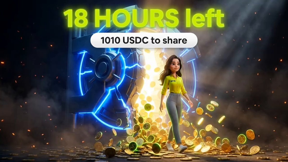 The image features a woman standing next to a large amount of money, with the text "18 hours left" written above her. The scene suggests that she has been playing a video game called Base Streak Wars, which closes at 2:00 PM. The game is about managing a virtual bank account and collecting coins as points. The image also contains a link to the post where the game is available for download.