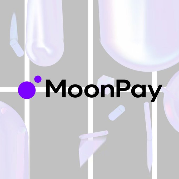 The MoonPay logo is displayed over a translucent, bubble-like background, accompanying news that MoonPay has agreed to acquire private markets infrastructure platform North Capital in an all-stock deal valued at over $60 million.