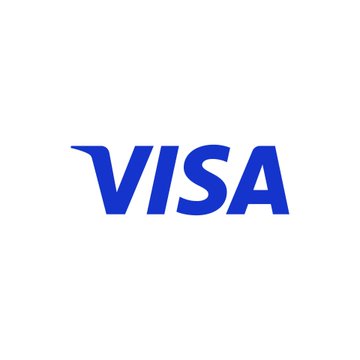 The image shows the blue "VISA" logo, representing Visa Inc. This relates to the announcement about Visa actively pursuing new stablecoin settlement partners across the US, UK, Canada, and Singapore following Mastercard's acquisition of BVNK.
