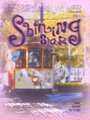 The image features a poster for "The Shining Bar" movie, which has been turned into an animated film. The poster showcases a cartoon train with a purple background and white text that reads "The Shining Bar". The scene depicts a train traveling down tracks in front of a building, adding to the overall theme of the movie.