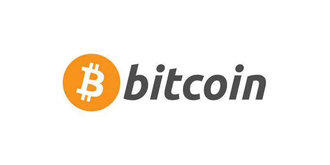 The Bitcoin logo, featuring a white 'B' symbol inside an orange circle, next to the word 'bitcoin' in dark gray text on a white background.