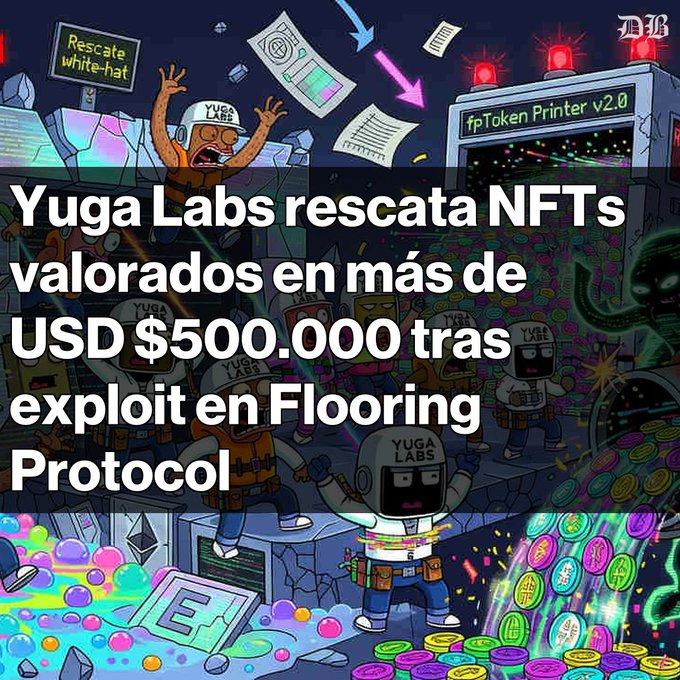 The image shows an illustration of a room filled with colorful characters, including two bored Apes and two CryptoPunks who are all holding tokens that have been issued by NFTs. The room also includes coins scattered throughout the space, indicating the popularity of this token-based cryptocurrency platform. The main focus is on the trading of tokens within this virtual marketplace.