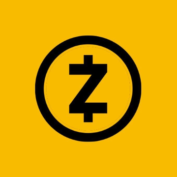 The image shows the Zcash (ZEC) logo—a stylized "Z" inside a circle—on a bright yellow background, visually representing the cryptocurrency tied to Grayscale's newly launched spot ZEC ETF ($ZCSH) now trading on NYSE Arca.