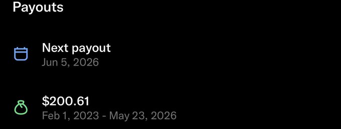The image displays an information screen of a payment process for a person who believed in this system during May 1st, 2026. It shows that the person is entitled to $200.61 as their next payment once they correctly guess the amount of the upcoming payment. The screen highlights these details and possibly includes additional relevant data related to the system being used.