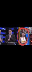 A split-screen shows a panel discussion on the left (with CNBC branding visible) and a younger photo of a smiling woman holding an award on the right, referencing the post's observation that an "etiquette lady" from an old video may now be a crypto industry figure alongside another personality once seen as inexperienced.