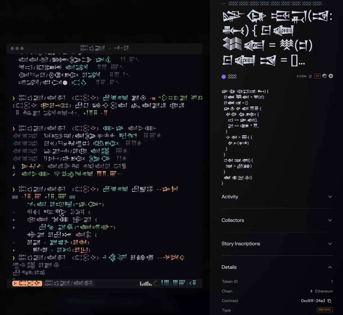 The image depicts a computer screen displaying several options or menus with different languages listed underneath of them. One such option has the word "auction" written under it. This information suggests that there might be an auction happening related to programming, where people can bid on or sell their code. The post also includes text in both Korean and English, making it accessible to a wider audience including non-native speakers.