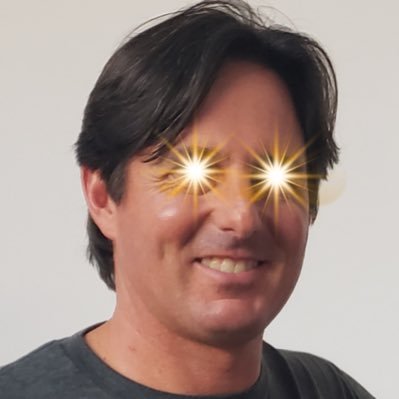 A smiling man with digitally added glowing star effects over his eyes, paired with a podcast episode (#193) featuring Paul S. Tarantino discussing Bitcoin as "The Last Currency Standing," hyperbitcoinization, and fiscal dominance—where the playful "starry eyes" image humorously suggests being "starstruck" by Bitcoin's potential.