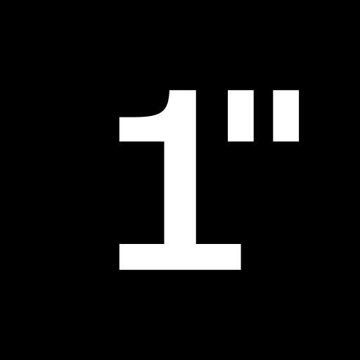 The image displays the stylized white "1" logo of the 1inch Network against a black background, representing the DeFi aggregator platform referenced in the post about its massive trade volume yet lack of profitability.