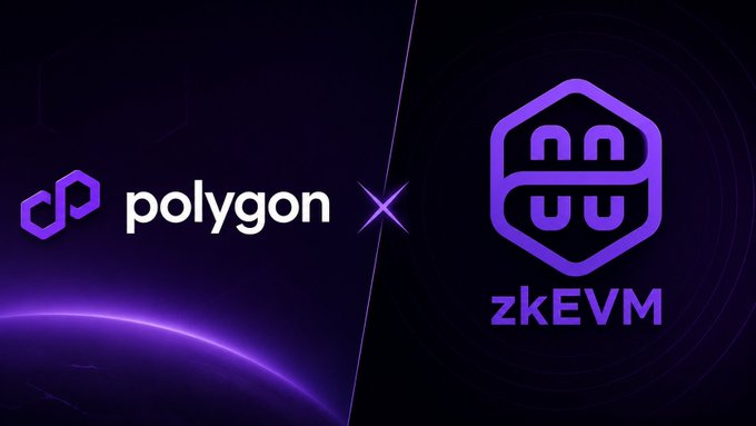 The image features two logos side by side, with the logo of Polygon at the top and the logo of zkEVM at the bottom. The Polygon logo has a purple background, while the zkEVM logo has a green background. The text below the logos announces that Polygon is shutting down its operations after spending $250M on it. This announcement highlights the financial challenges faced by the tech company and their decision to end the project. The image also includes a comment about how "zkEVM was important at the time" but shows that this technology was not successful in terms of growth or profit, as evidenced by the current state of the platform.