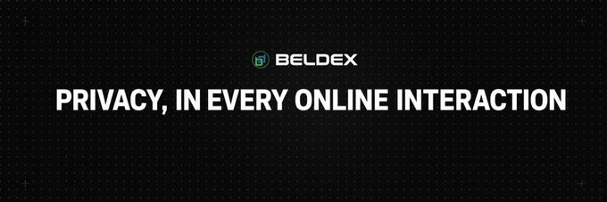 A black banner with the BELDEX logo and the text 'PRIVACY, IN EVERY ONLINE INTERACTION'.