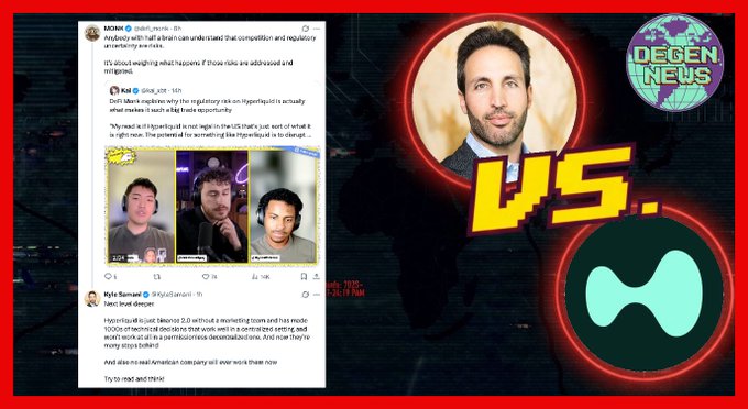 The image shows a meme with three photos of men next to each other, including two men's names above one of them and a man's name below another of them. The posts feature an image that says "vs." along with information about a competitor named Kyle Samani. Additionally, there is a map in the background showing several countries as well as icons representing popular social media platforms like Twitter, Facebook, and Instagram.