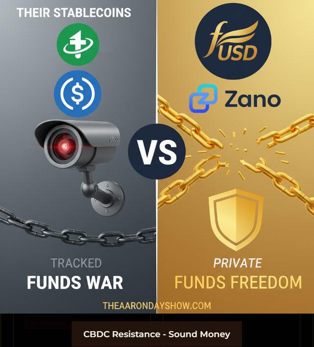 The image shows a comparison between two different types of coins - Bitcoin and Zano. The Bitcoin coin has a green lock symbol, while the Zano coin features a gold shield with a red cross inside. The Bitcoin coin also has a dollar sign on top, indicating its value in dollars. On the other hand, the Zano coin is depicted as having a chain around it, which could be used to secure funds or transactions. Both coins are associated with different companies and have distinct features that set them apart from each other.