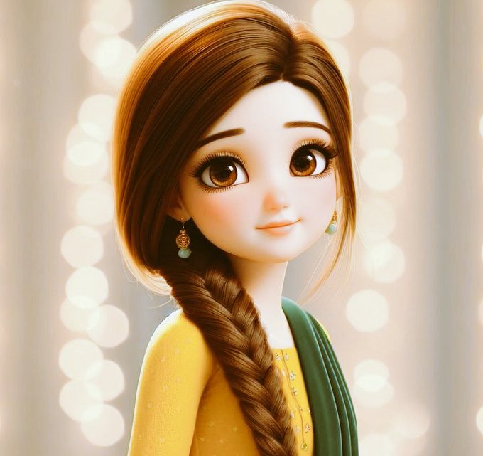 The image features a young girl with long brown hair wearing a yellow dress, posing for the camera with a smile. The background consists of white lights that create a soft glow around her face. The caption at the bottom of the image reads "Good morning gSleep @ sleepagotchi habits through goals progress rewards and consistency As the wellness economy expands sleep is emerging as a valuable digital asset Communities around $SLEEP are growing as users prioritize recovery focus healthy routines Better sleep can".