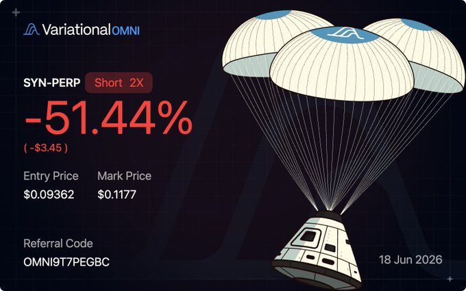 The image features a graphic of three parachutes, with one parachute appearing significantly larger than the others. This image could be used as part of an advertisement or infographic related to space exploration. The image is accompanied by text that provides details about the content, such as "2B FDV yaparsa 1 point= 55 dolars ya hak gvar @variational_io" which seems to be a code for referencing information on the post.