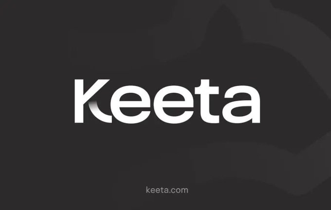 A logo graphic featuring the word 'Keeta' in white lowercase letters on a dark background, with 'keeta.com' displayed below.