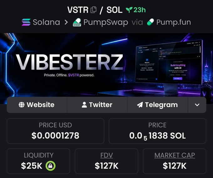 The image is an advertisement promoting a cryptocurrency exchange called Vstrr. It features a monitor with various price information such as the current value of Bitcoin, the last known price for Ripple, and other market data. In addition to this, there are descriptions of different types of tokens available on the exchange, which indicates that it caters to diverse investment strategies within the cryptocurrency space. The post also discusses how a bear market can be an opportunity to hunt for new investors who can benefit from the emerging technologies in this industry.