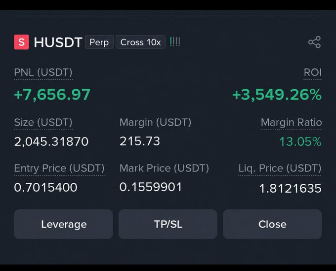 The image shows a smartphone screen displaying a trading app's progress for hedge funds. The app provides information about the current size of positions, margin ratio, entry price, closing price, and whether or not an over/under trade was executed. There is also a chart showing the performance of the fund in relation to market conditions.