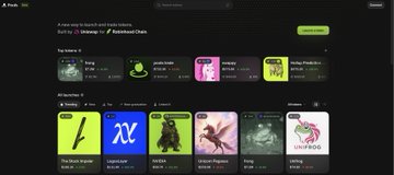A dark-themed marketplace interface displaying NFT collections, including 'Last Collection' items and trending projects like 'Pixel Pets' and 'oncyber'.