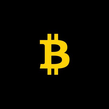 The Bitcoin logo (₿) in gold on a black background represents the $BTC ticker referenced in the post, which highlights Fundstrat's bullish forecast of $150K for Bitcoin amid anticipated Fed rate holds and rising institutional investment.