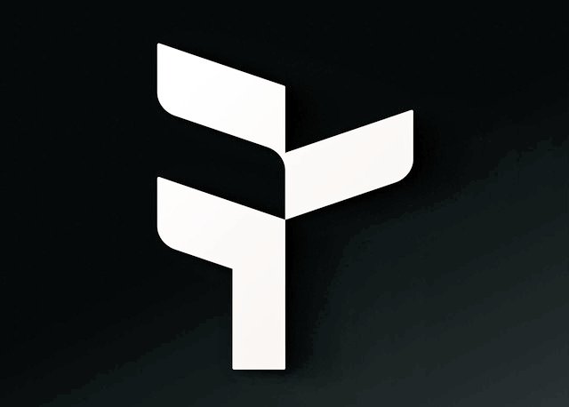 The image features a logo for Gn, which is a white tree with leaves. The tree's branches are connected by lines, creating an abstract design that resembles a tree branch structure. The logo is displayed against a black background, making it stand out prominently.