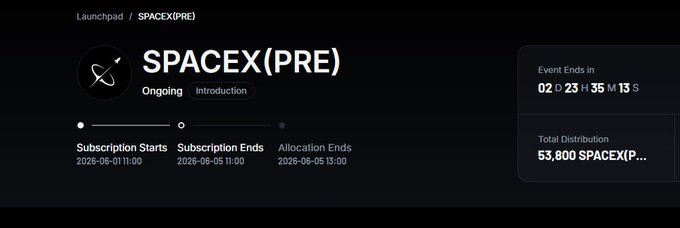 The main focus of this image is a screenshot or graphic showing an advertisement for cryptocurrency mining services called "@MEXC SPACEX (PRE)". The screenshot includes a close-up view of the text on the advertisement, which reads "What I find interesting about the @MEXC SPACEX (PRE) setup is not even the @MEXC SPACEX narrative itself. It’s the fact crypto users are slowly getting access to markets that traditionally stayed locked behind private networks, brokers, and accredited investor circles." The screenshot serves as a visual representation of this description, making it easier for viewers to understand the content.