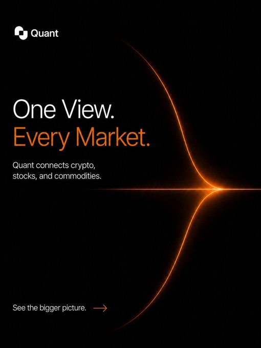 The image features a black background with an orange arrow pointing towards the bottom right corner of the frame, which has the text "One View. Every Market." The image also includes a link that reads "see the bigger picture" at the bottom left corner. This suggests that there might be more information or context about the post beyond what is immediately visible in the image.