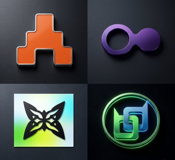A 2x2 grid showcasing four stylized 3D logos of the Web3 projects mentioned: Quip Network (orange "Q"-shaped icon), Quilibrium (purple infinity-style symbol), DIMO (butterfly logo on a pastel background), and another project (green/blue circular emblem). The image visually represents the four crypto projects highlighted in the post for Tacos Tuesday, giving viewers a quick visual reference for each brand discussed.