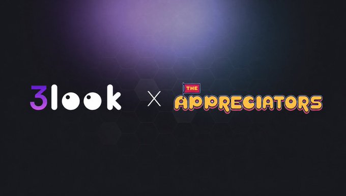 xtremely creative and colorful logo for "3 Look X Appreciators"