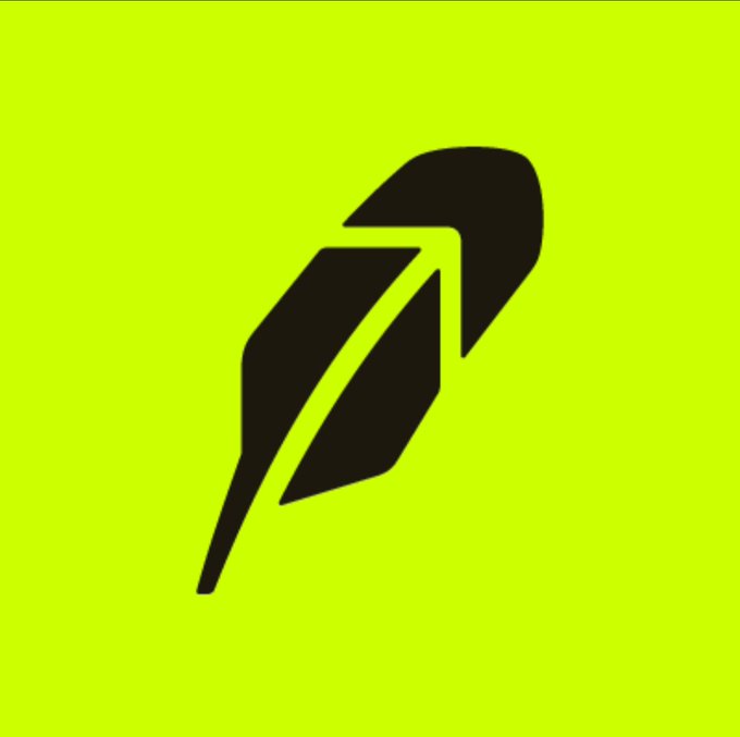 A black silhouette of a feather with a spear-like arrow design set against a bright neon yellow-green background.