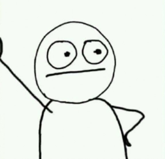 The image features a black and white line drawing of an anthropomorphized character with a raised hand, giving the impression of waving or making a gesture. The caption below the image reads "We joked for about a year that Saylor was literally the only one buying bitcoin and... It turns out that he was actually literally the only one buying." This suggests that there might have been some sort of joke or humorous situation involving Bitcoin, with the character being used as an example to poke fun at the idea.