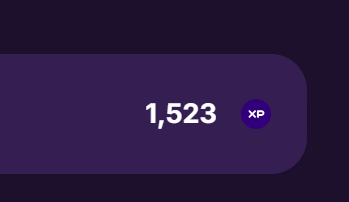 A purple XP reward notification displays 1,523 XP.