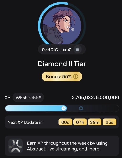 In the image, there is a black monitor showing the screen of an HP website. On this website, one can find information about diamond tier rewards for completing XP updates. The screen displays details such as XP points earned, XP balance remaining, XP updates completed, and XP rewards received by the user. This information suggests that the user has successfully achieved the diamond tier in a game or competition and is now being rewarded withXP points and other incentives.