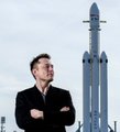 A man in a suit stands with arms crossed in front of a rocket, symbolizing a powerful market move. The post highlights $SPCX's dramatic 35% drop and outlines a potential bullish setup, with the rocket imagery reinforcing the expectation of a major upward launch from the key buy zone of $88-$82.