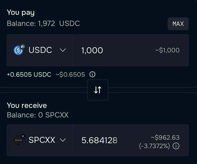 The image shows a screenshot from an app displaying two columns on a black background. The first column displays the text "You pay" along with options for sending $1000 USDC or $1,000 USDC through the app, as well as receiving balance information via the app. The second column includes various payment methods such as Bitcoin and Ethereum, offering users multiple options to choose from when making payments online.