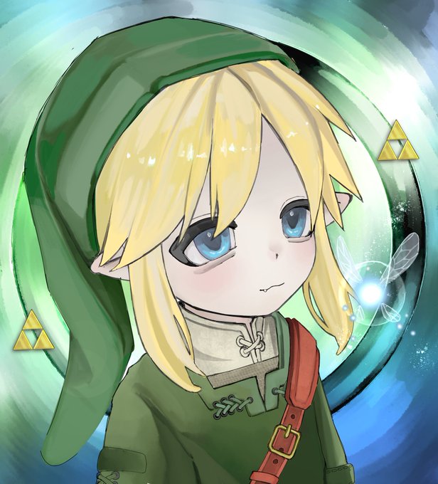 The image features a cartoon girl with blonde hair wearing a green hat, standing against a blue background that includes a yellow triangle and a red circle. The girl appears to be looking at something off-camera or towards someone who isn't visible in the frame. The caption of the image reads "Thanks so much to @shiro57102 for creating this awesome piece of Netizen art on @ethereum and to @washieth for publishing it. @WCNetizens are definitely in control!"