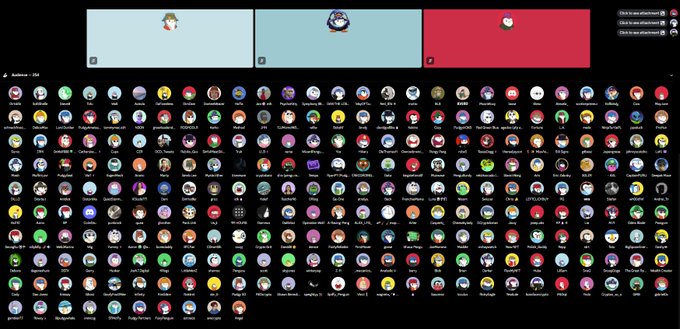 A screenshot of a Reddit-like forum called 'KOLs,' showing three featured post banners at the top and a large grid of colorful user avatars (including 'Donald - 984' and many labels ending in '_fan' and '_agency') below on a black background.