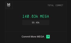 The image shows a screen with a green number displayed, which appears to represent the amount of money someone has won from a game or competition. The text " mega holders working out so they get ready when terminal rewards will be distributed" suggests that the person who won this amount is likely participating in an online gaming event where players are rewarded for their performance.