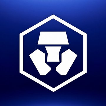 A white geometric logo sits inside a hexagonal outline on a dark blue background. It symbolizes the institutional prediction-market infrastructure linking Trading Technologies, Crypto.com’s OG.com, and CFTC-regulated products.