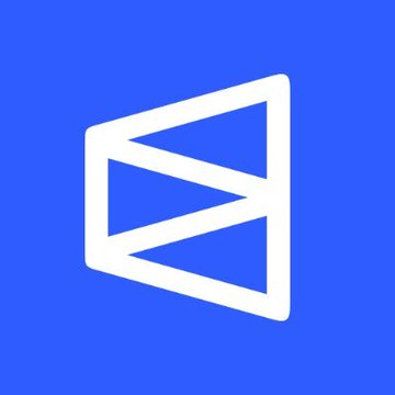 The image features an icon of a triangle with the letters "A" inside, set against a solid blue background. The caption at the bottom of the image reads "Top 4 project can make big airdrop in 2026 @Polymarket @base @bulktrade @variational_io I'm bullish on all what about u?" This description emphasizes the significance and importance of the triangular symbol, likely relating it to the concept or product being promoted.