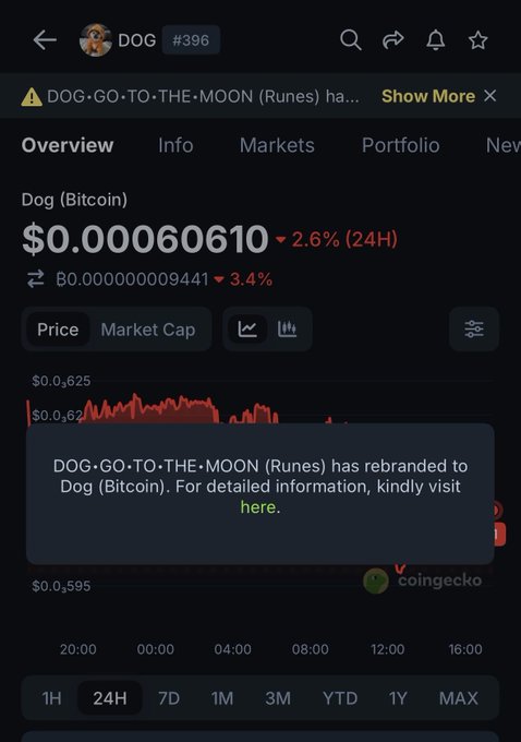 The image shows a screenshot of an app called "Runes" that has been integrated into the Instagram app, allowing users to recognize runes by scanning them with their phones. The post features a screenshot of the app's interface, which includes a price chart for trading and a warning message about a scammy activity on the user's account. The post also mentions that the user's X account is blocked due to suspicious activity.