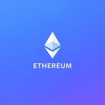 The Ethereum logo with "ETHEREUM" text in white displayed on a blue gradient background, representing the cryptocurrency that has fallen out of the top 100 assets by market cap, leaving Bitcoin as the sole crypto representative on the list.