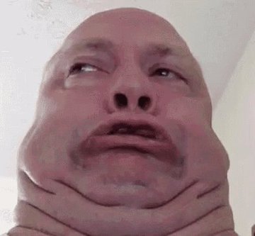 A close-up photograph of a man's face looking upward with a contemplative expression.
