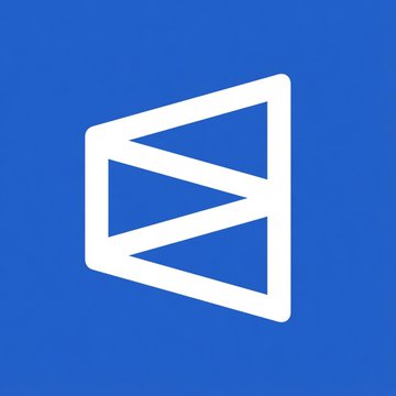 A stylized white "M" logo on a blue background, representing the Polymarket prediction platform brand. The image visually identifies the company named in the lawsuit filed by the National Association of Consumer Advocates over alleged targeting of college students.